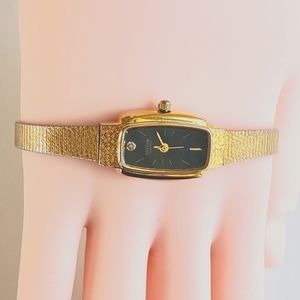 Baylor Quartz Black dial working watch